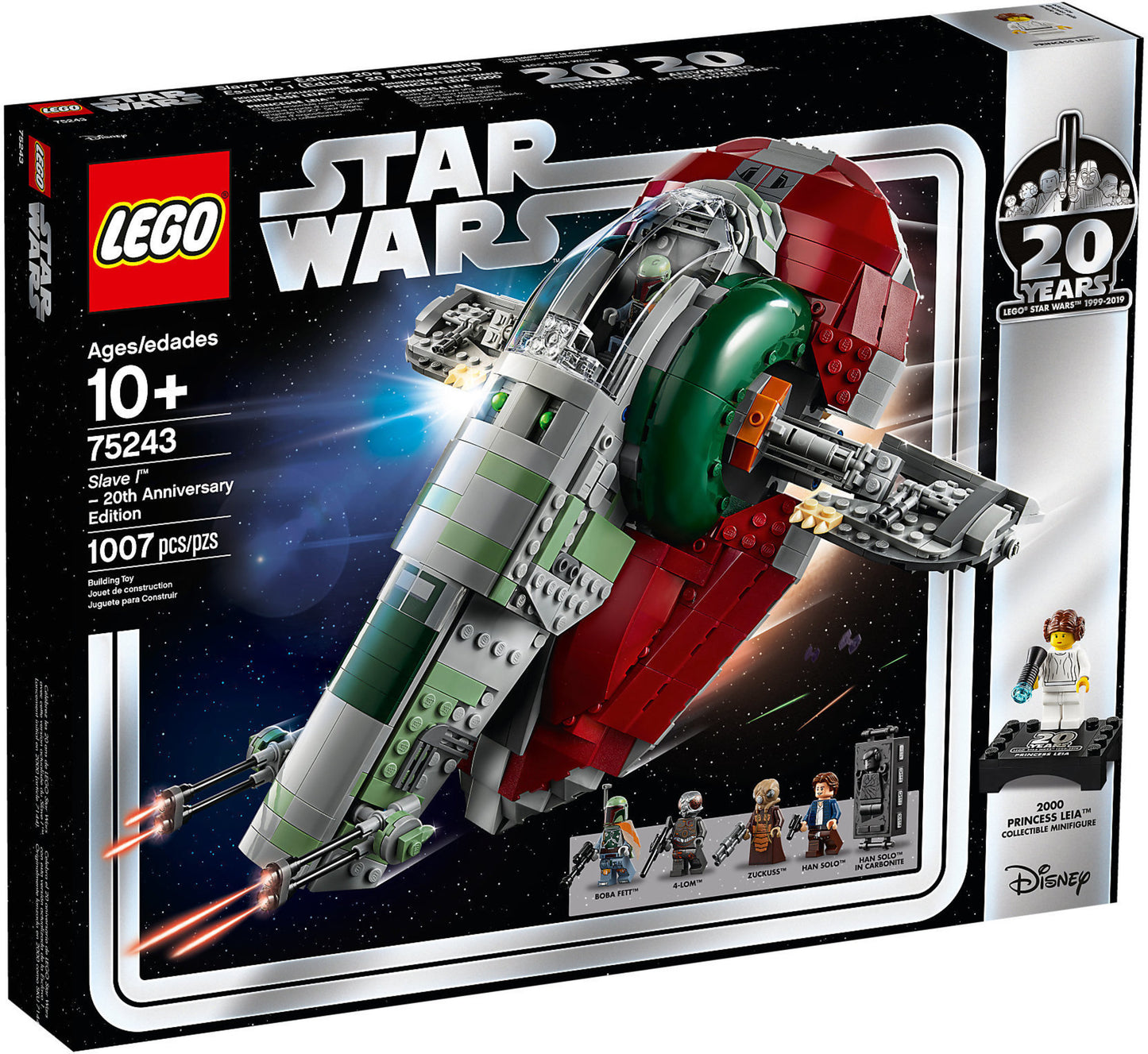 75243 LEGO Star Wars - Slave I™ – Edizione 20° Anniversario