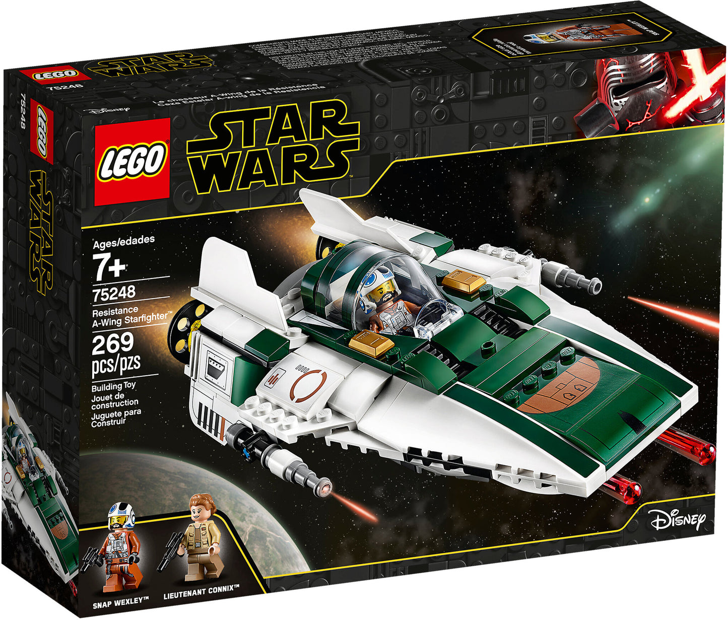 75248 LEGO Star Wars - A Wing Starfighter™ della Resistenza