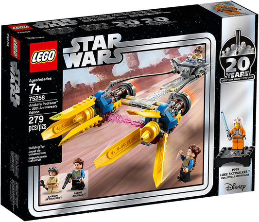 75258 LEGO Star Wars - Sguscio Di Anakin – Edizione 20° Anniversario