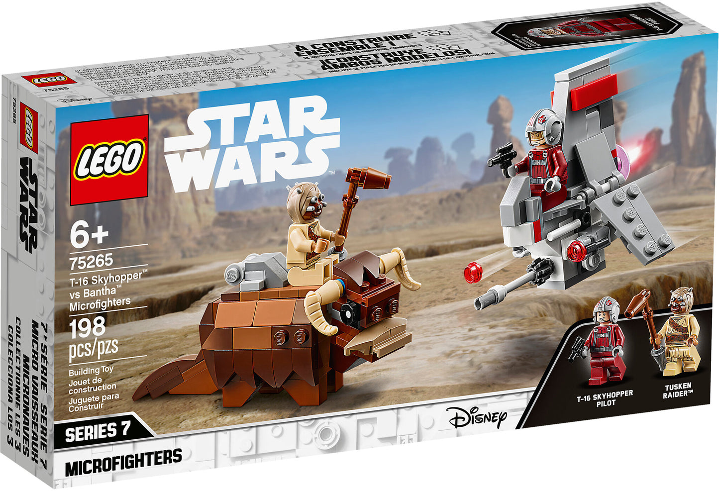 75265 LEGO Star Wars - Microfighter T 16 Skyhopper™ Vs Bantha™