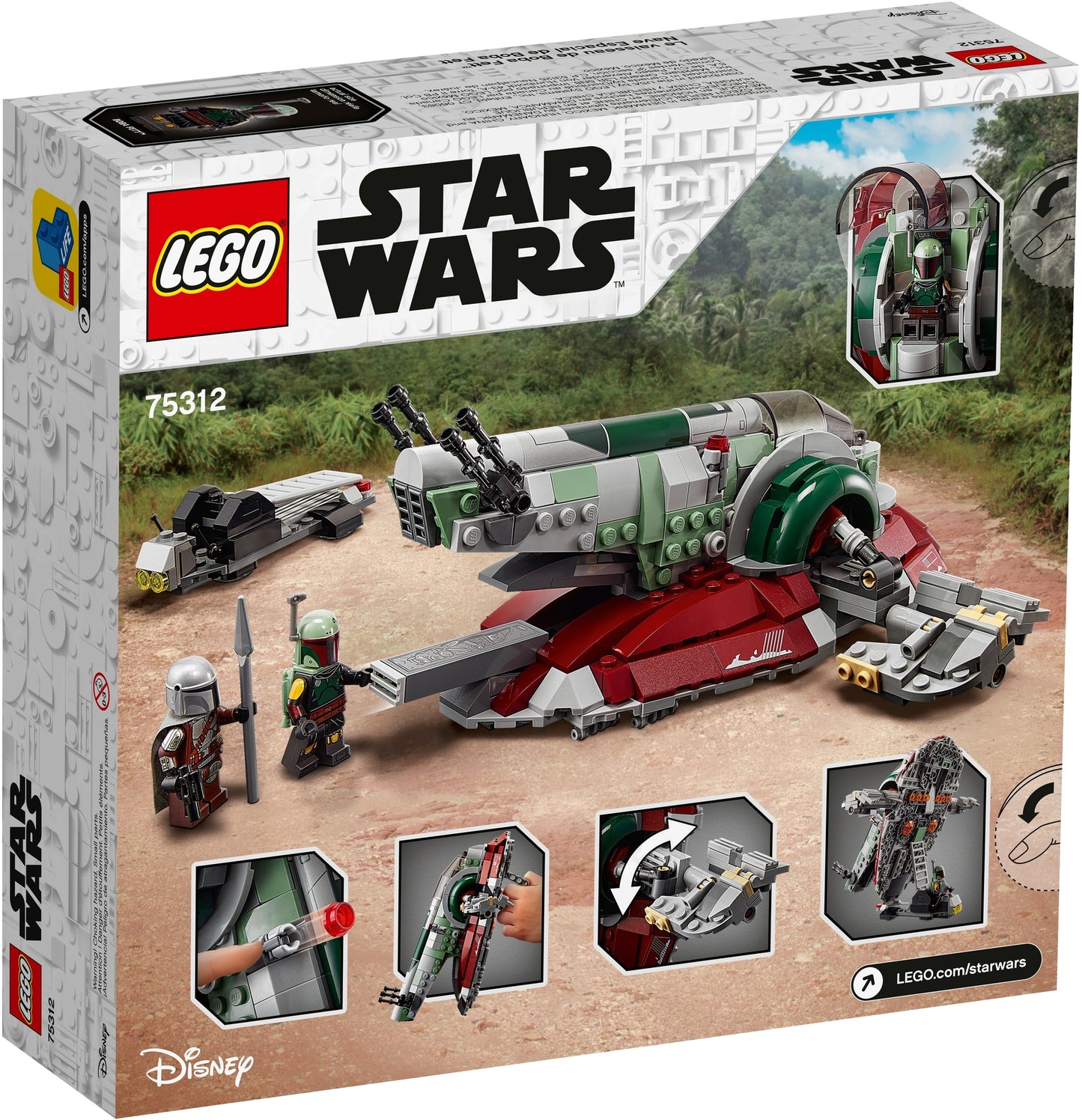 75312 LEGO Star Wars - Astronave Di Boba Fett™