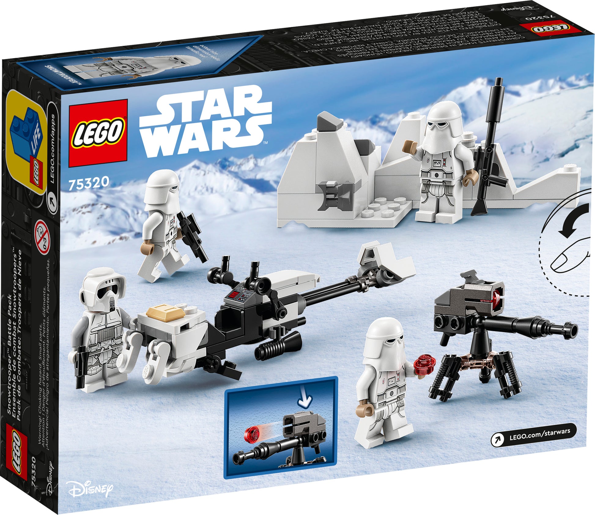 75320 LEGO Star Wars - Battle Pack Soldati Artici – sgorbatipiacenza