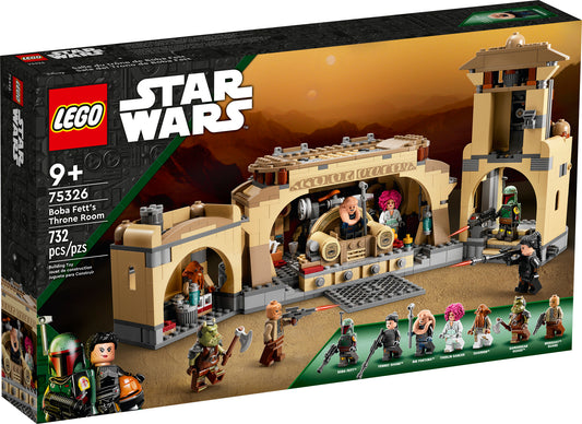 75326 LEGO Star Wars - La sala del trono di Boba Fett
