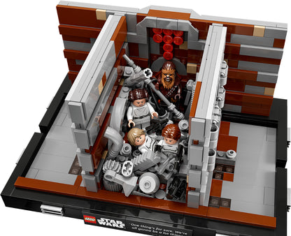 75339 LEGO Star Wars - Diorama Compattatore di rifiuti Morte Nera