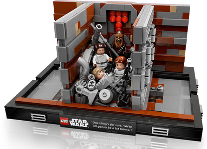 75339 LEGO Star Wars - Diorama Compattatore di rifiuti Morte Nera