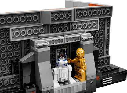 75339 LEGO Star Wars - Diorama Compattatore di rifiuti Morte Nera