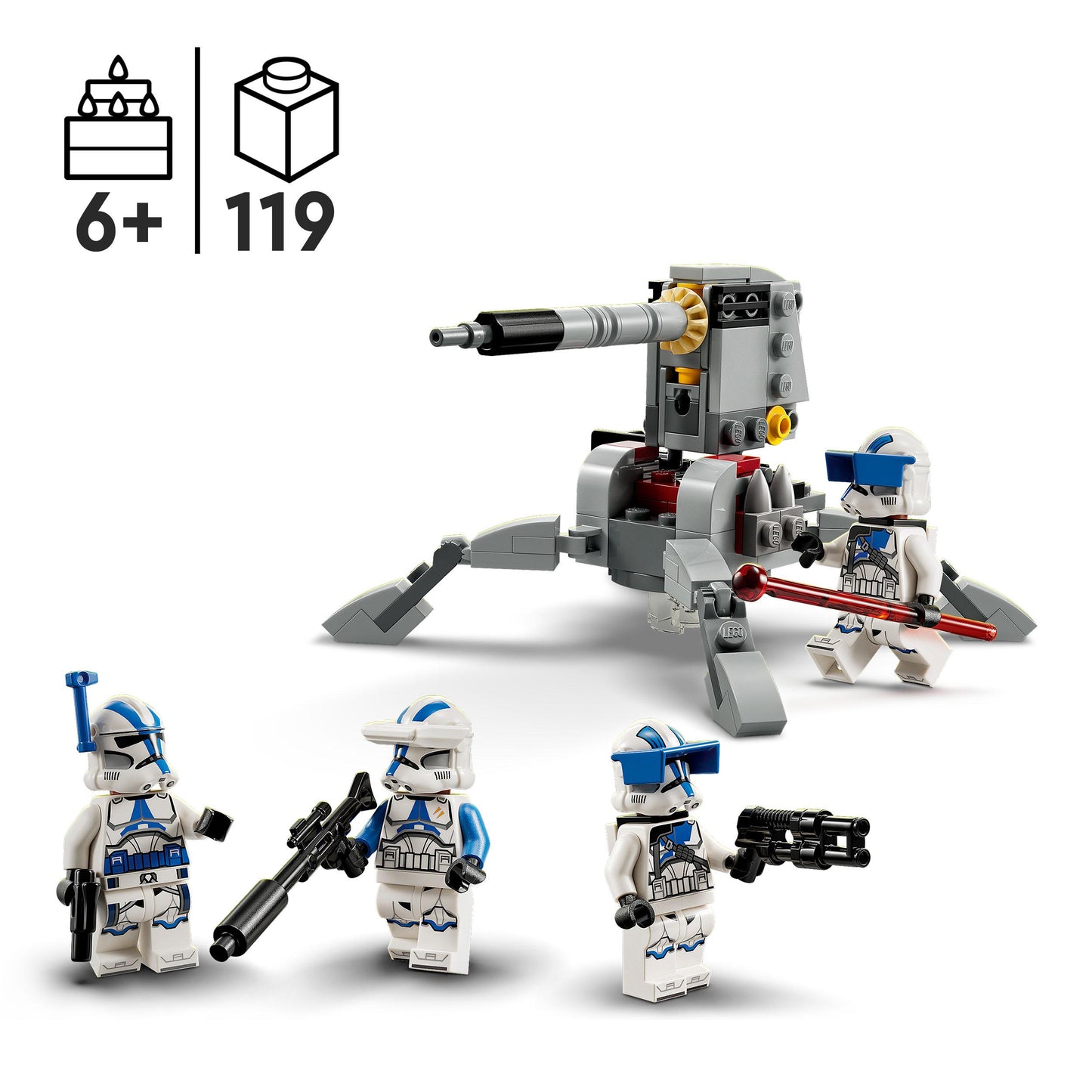 75345 LEGO Star Wars - Battle Pack Clone Troopers™ Legione 501