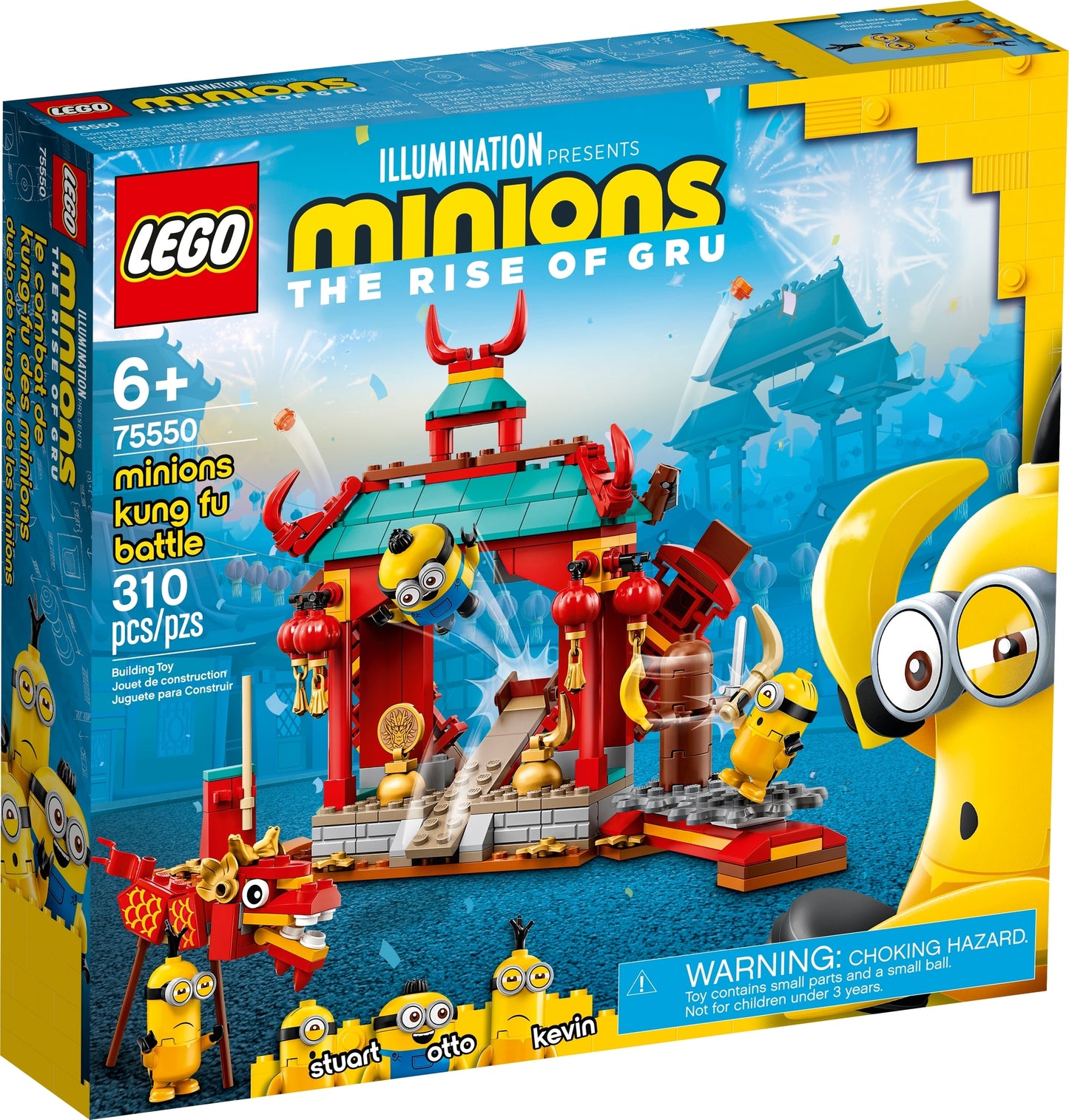 LEGO Minions 75550 - La Battaglia Kung Fu Dei Minions