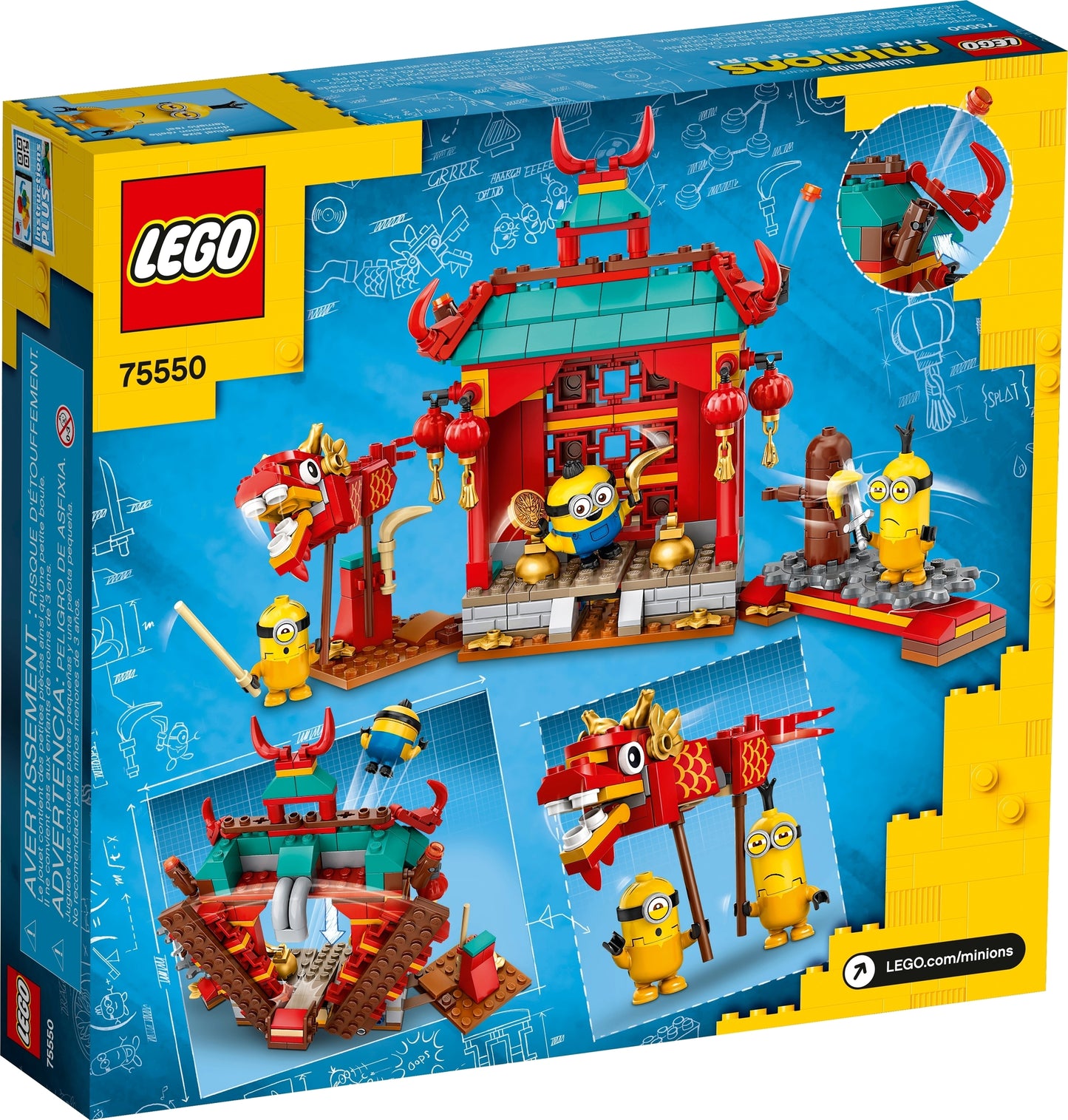 LEGO Minions 75550 - La Battaglia Kung Fu Dei Minions