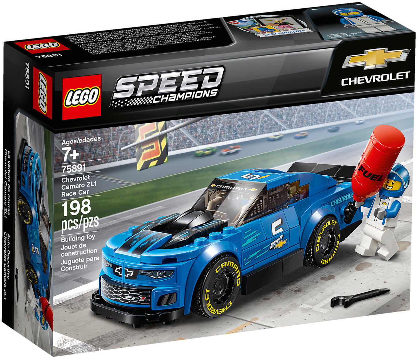75891 LEGO Speed Champions - Auto Da Corsa Chevrolet Camaro Zl1