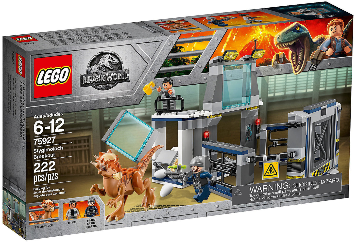 75927 LEGO Jurassic World - L'evasione Dello Stygimoloch