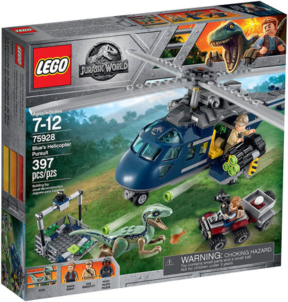 75928 LEGO Jurassic World - Inseguimento Sull'elicottero Di Blue