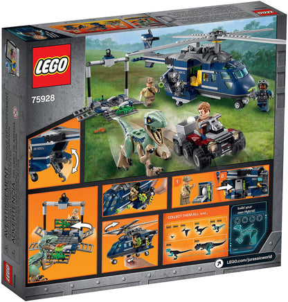 75928 LEGO Jurassic World - Inseguimento Sull'elicottero Di Blue