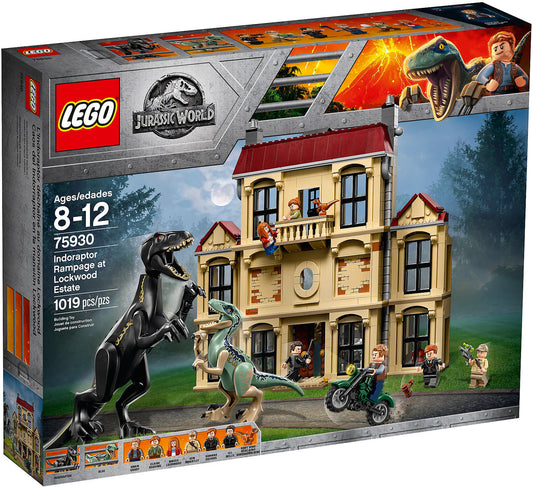 75930 LEGO Jurassic World - Attacco Dell'indoraptor Al Lockwood Estate