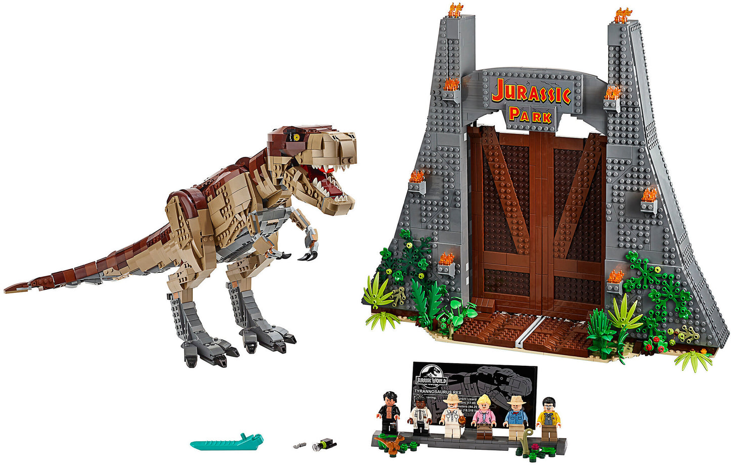 75936 LEGO Jurassic World - Jurassic Park: La Furia Del T. Rex