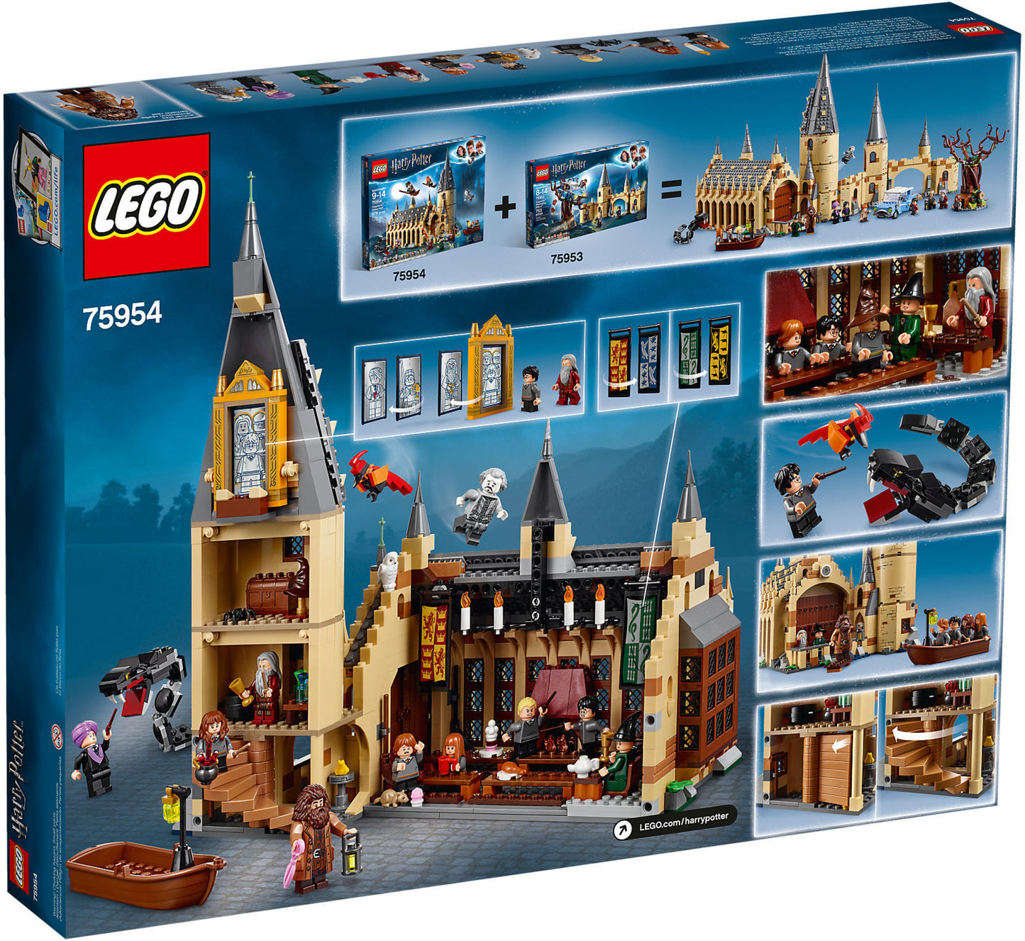 75954 LEGO Harry Potter - La Sala Grande Di Hogwarts™