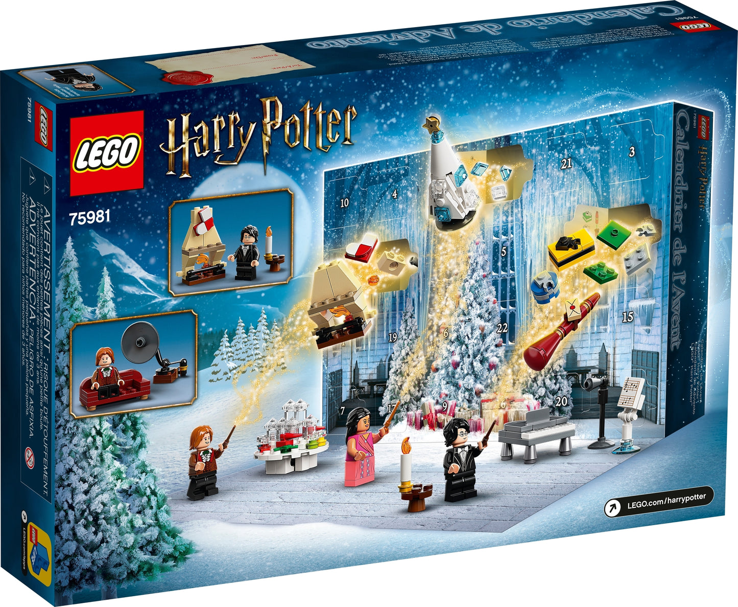 75981 LEGO Harry Potter - Calendario dell'Avvento LEGO Harry Potter 2020