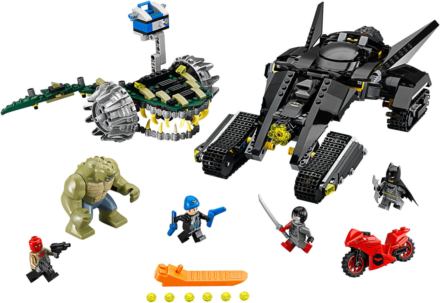 76055 LEGO DC Super Heroes - Batman™: duello nelle fogne con Killer Croc™