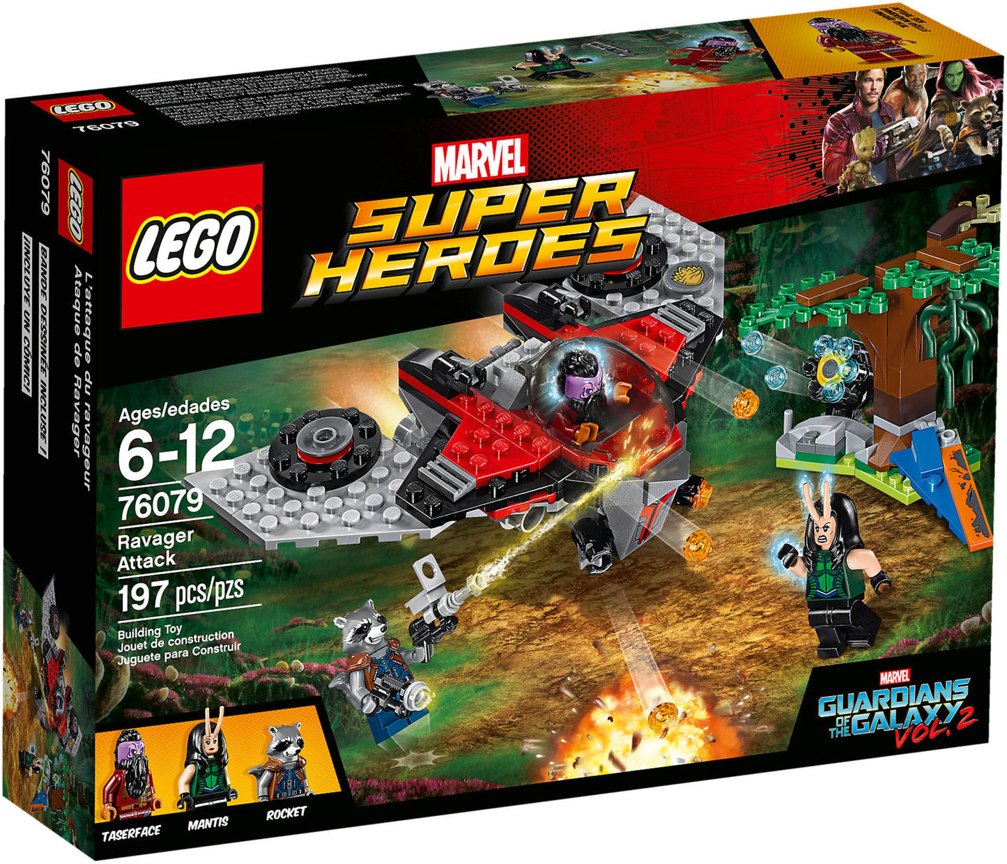 76079 LEGO Marvel Super Heroes - L'attacco Del Ravager