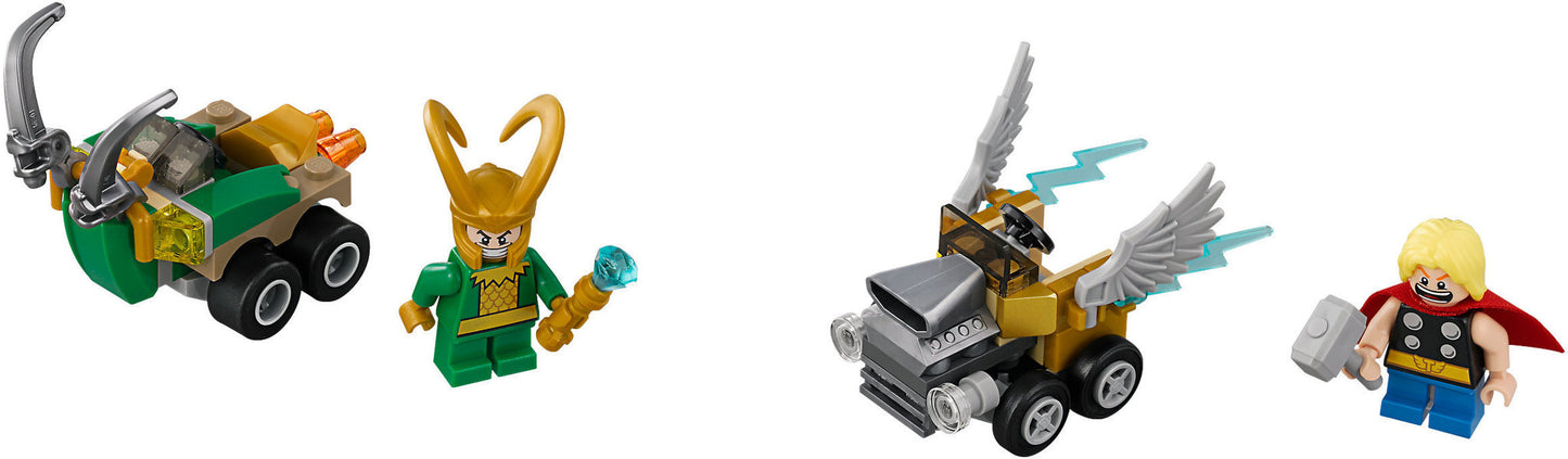 76091 LEGO Marvel Super Heroes - Mighty Micros: Thor Contro Loki