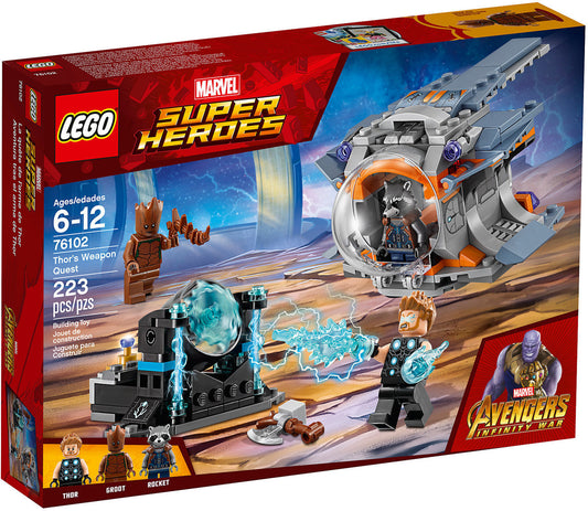 76102 LEGO Marvel Super Heroes - La Ricerca Dell'arma Suprema Di Thor