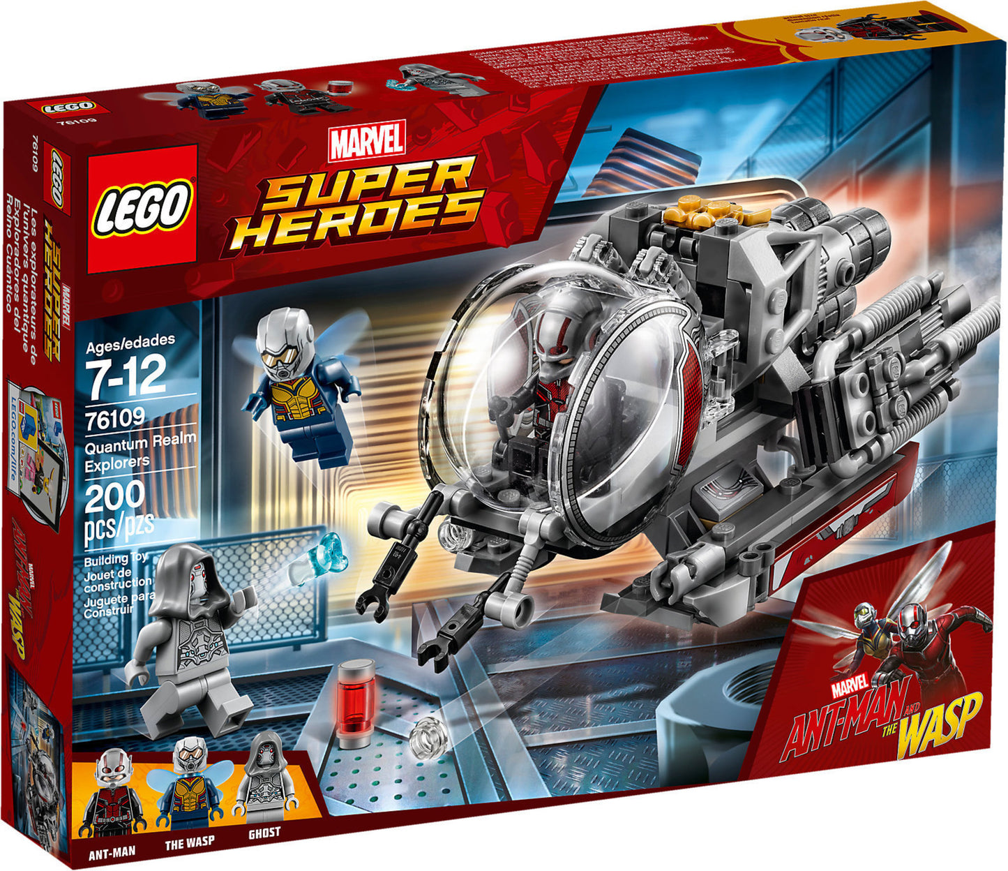 76109 LEGO Marvel Super Heroes - Esploratori Del Regno Quantico
