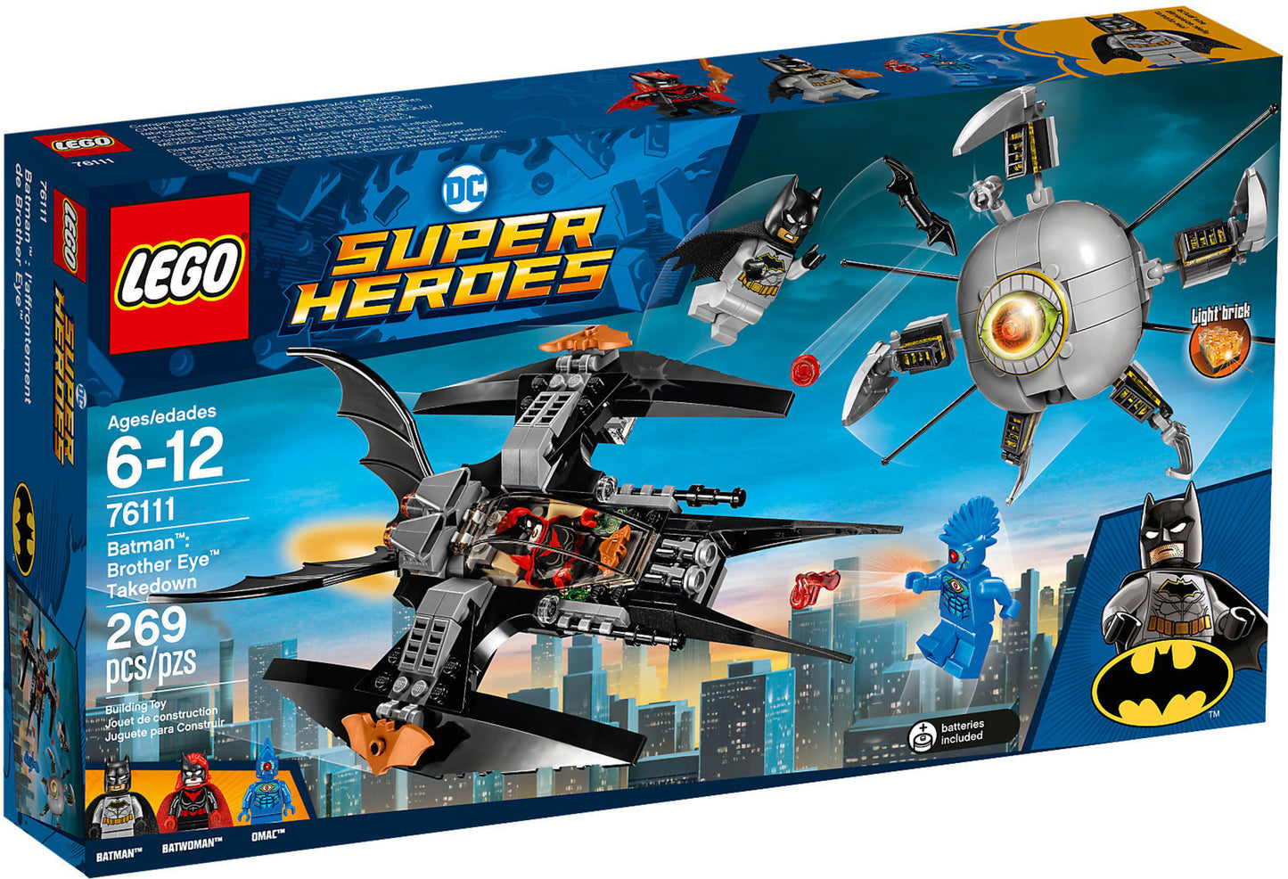 76111 LEGO DC Super Heroes - Batman™: Scontro Con Brother Eye™