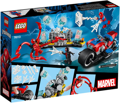 76113 LEGO Marvel Super Heroes - Salvataggio Sulla Moto Di Spider Man