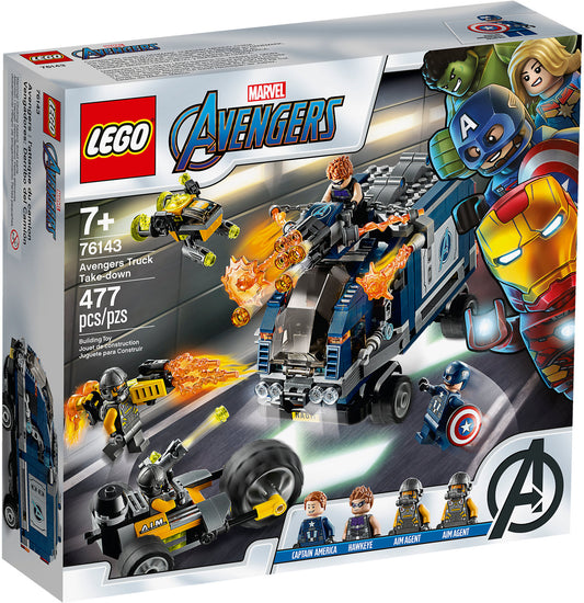 76143 LEGO Marvel Super Heroes - Avengers: Attacco Del Camion