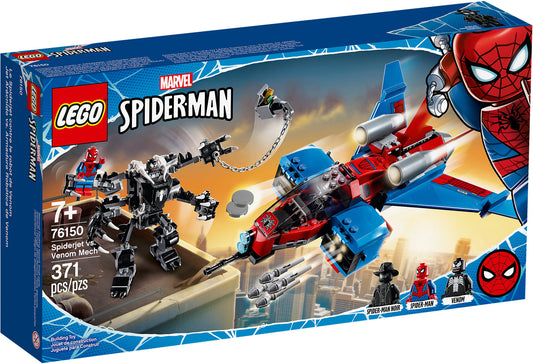 76150 LEGO Marvel Super Heroes - Spiderjet Vs. Mech Venom