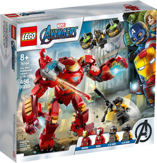 76164 LEGO Marvel Super Heroes - Iron Man Hulkbuster Contro l’Agente A.I.M.