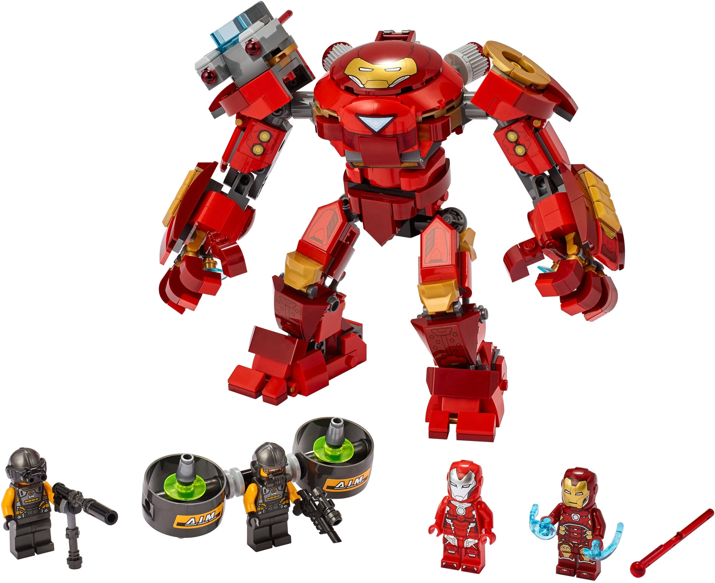 76164 LEGO Marvel Super Heroes - Iron Man Hulkbuster Contro l’Agente A.I.M.
