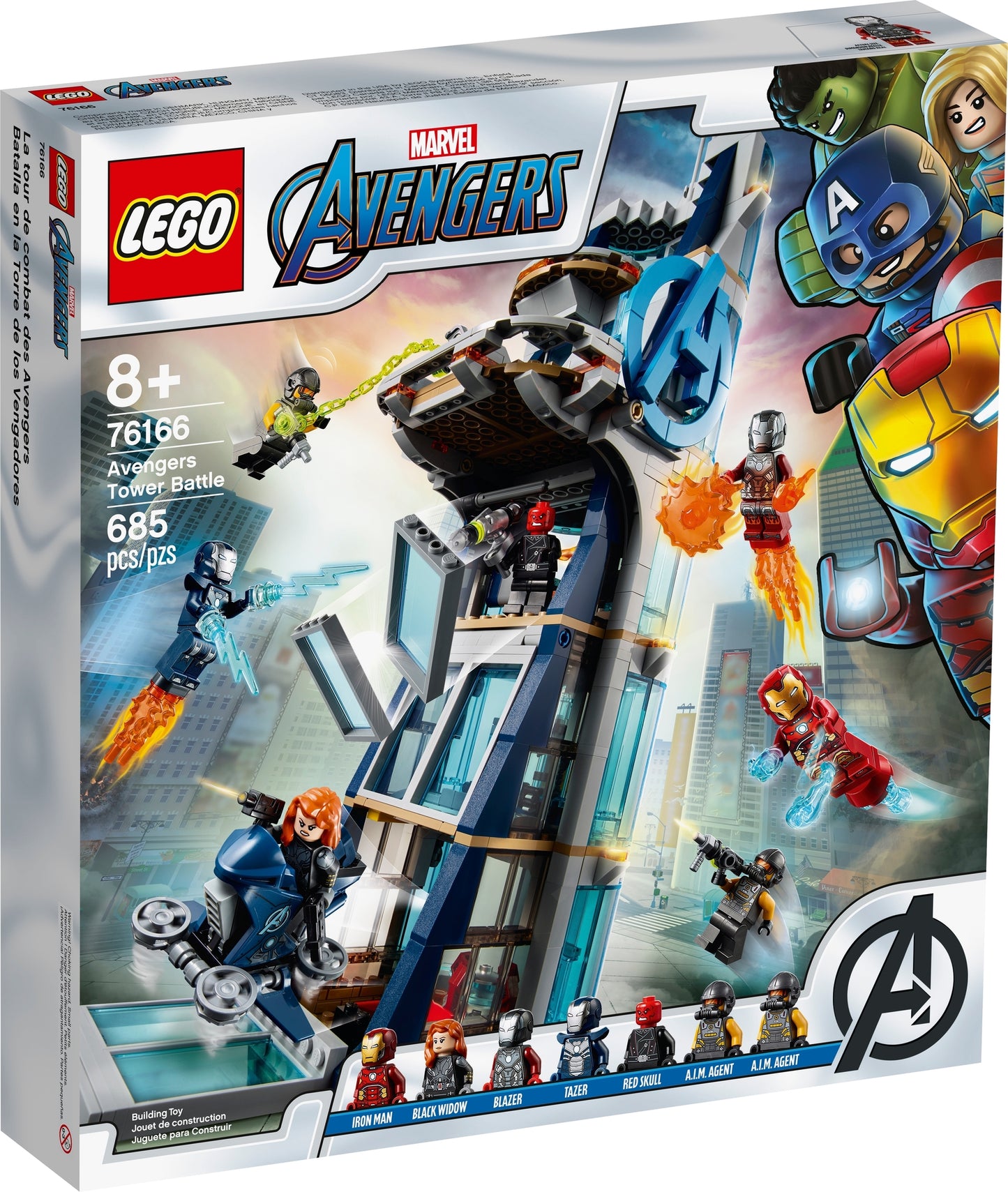 76166 LEGO Marvel Super Heroes - Battaglia Sulla Torre Degli Avengers