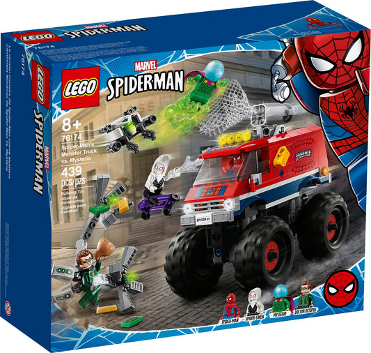 76174 LEGO Marvel Super Heroes - Monster Truck di Spider Man Vs. Mysterio