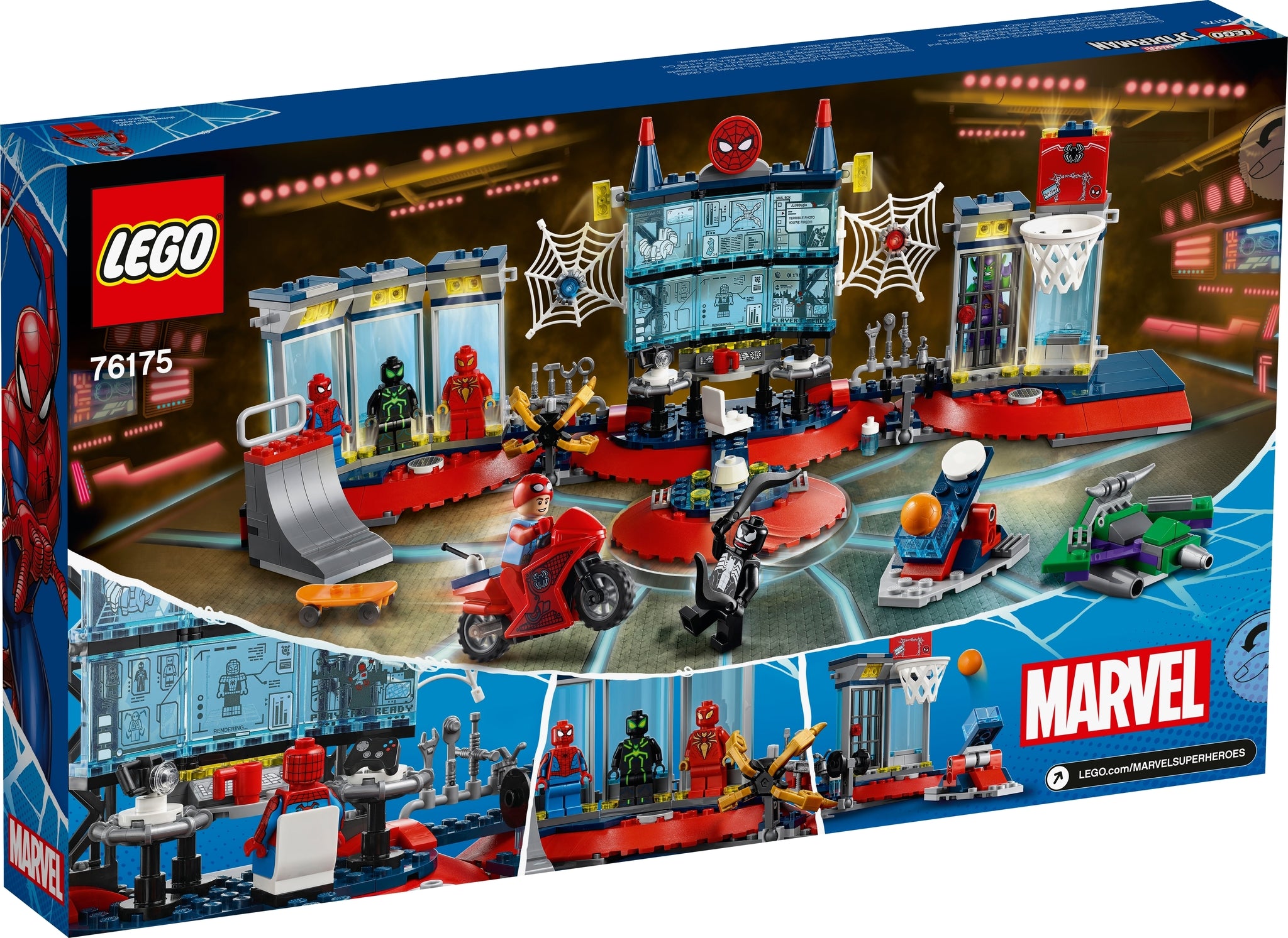 76175 LEGO Marvel Super Heroes - Attacco al Covo del Ragno –  sgorbatipiacenza