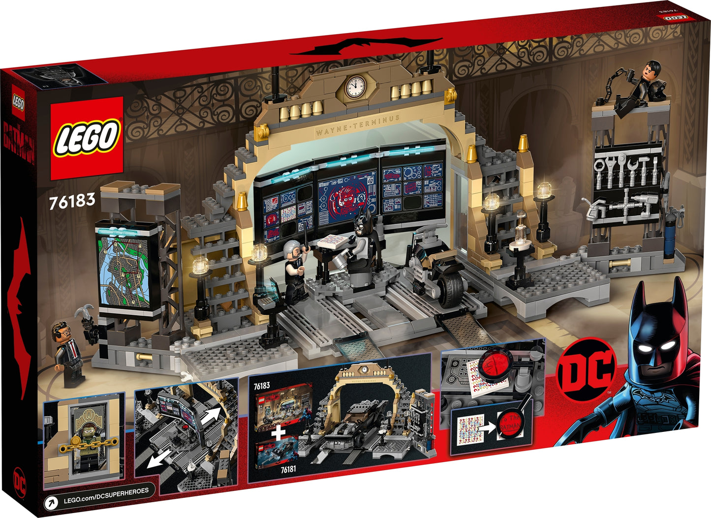 76183 LEGO DC Super Heroes - Batcaverna: Faccia a Faccia con The Riddler