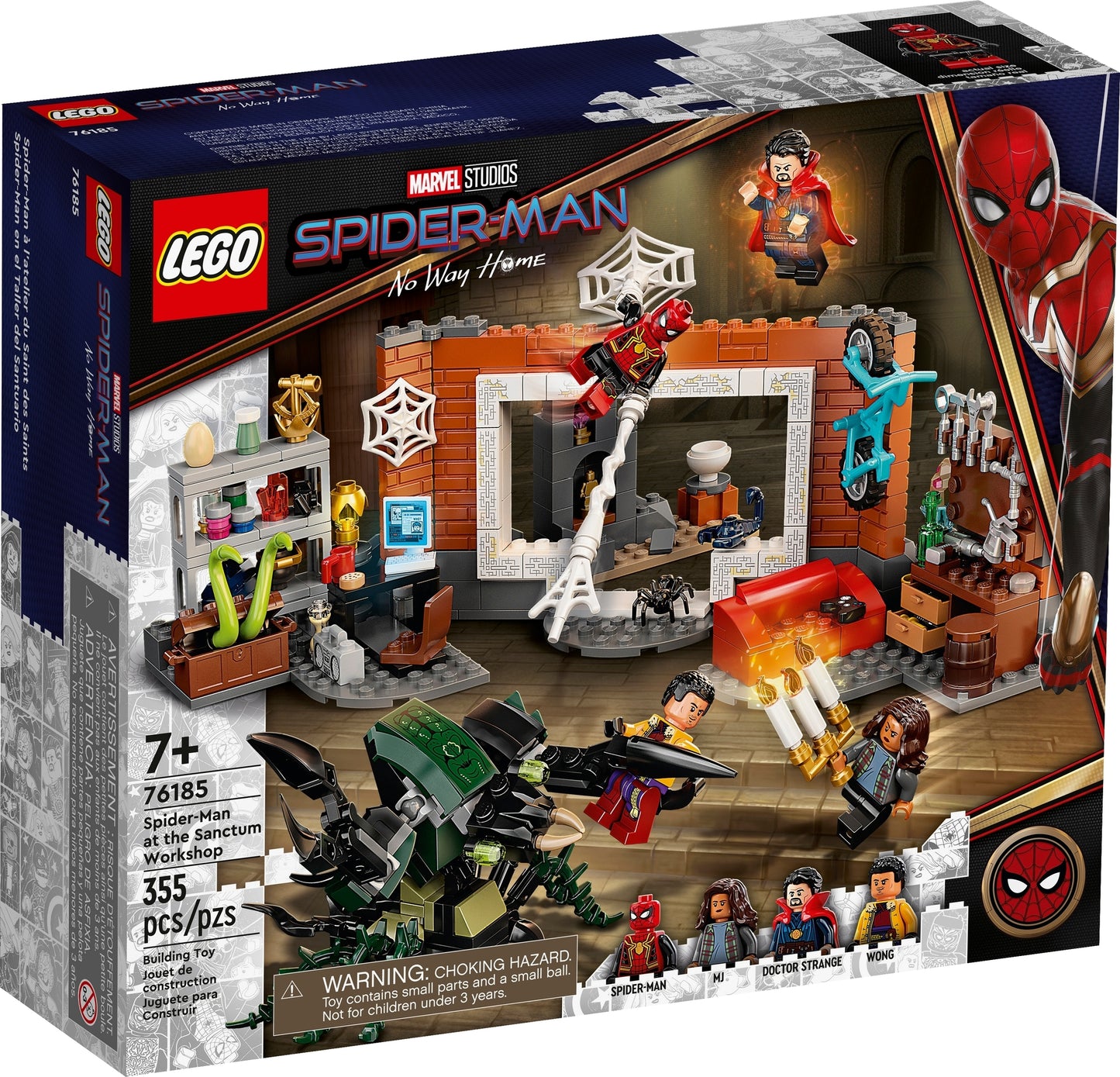 76185 LEGO Marvel Super Heroes - Spider Man al Laboratorio Sanctum