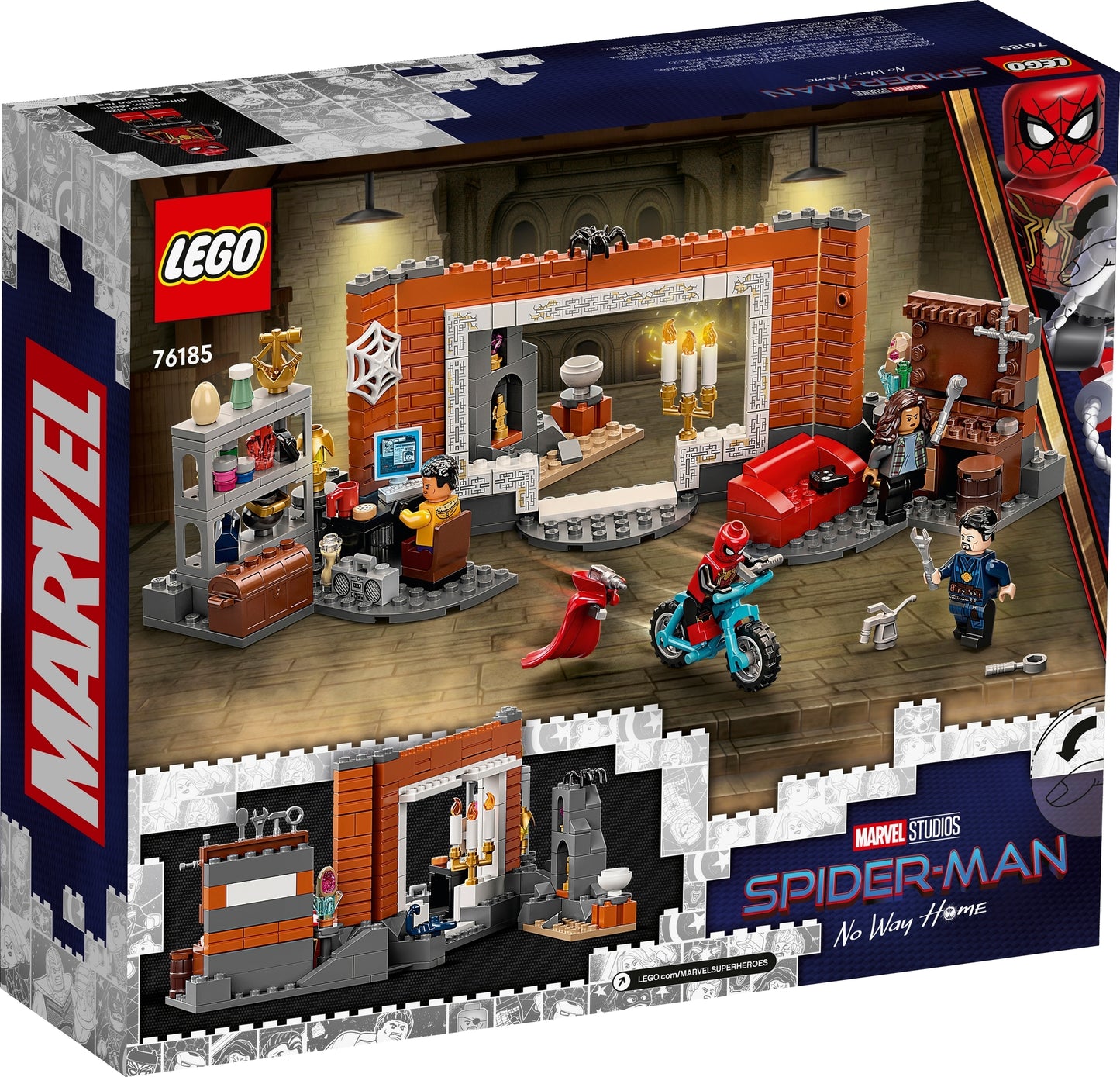 76185 LEGO Marvel Super Heroes - Spider Man al Laboratorio Sanctum