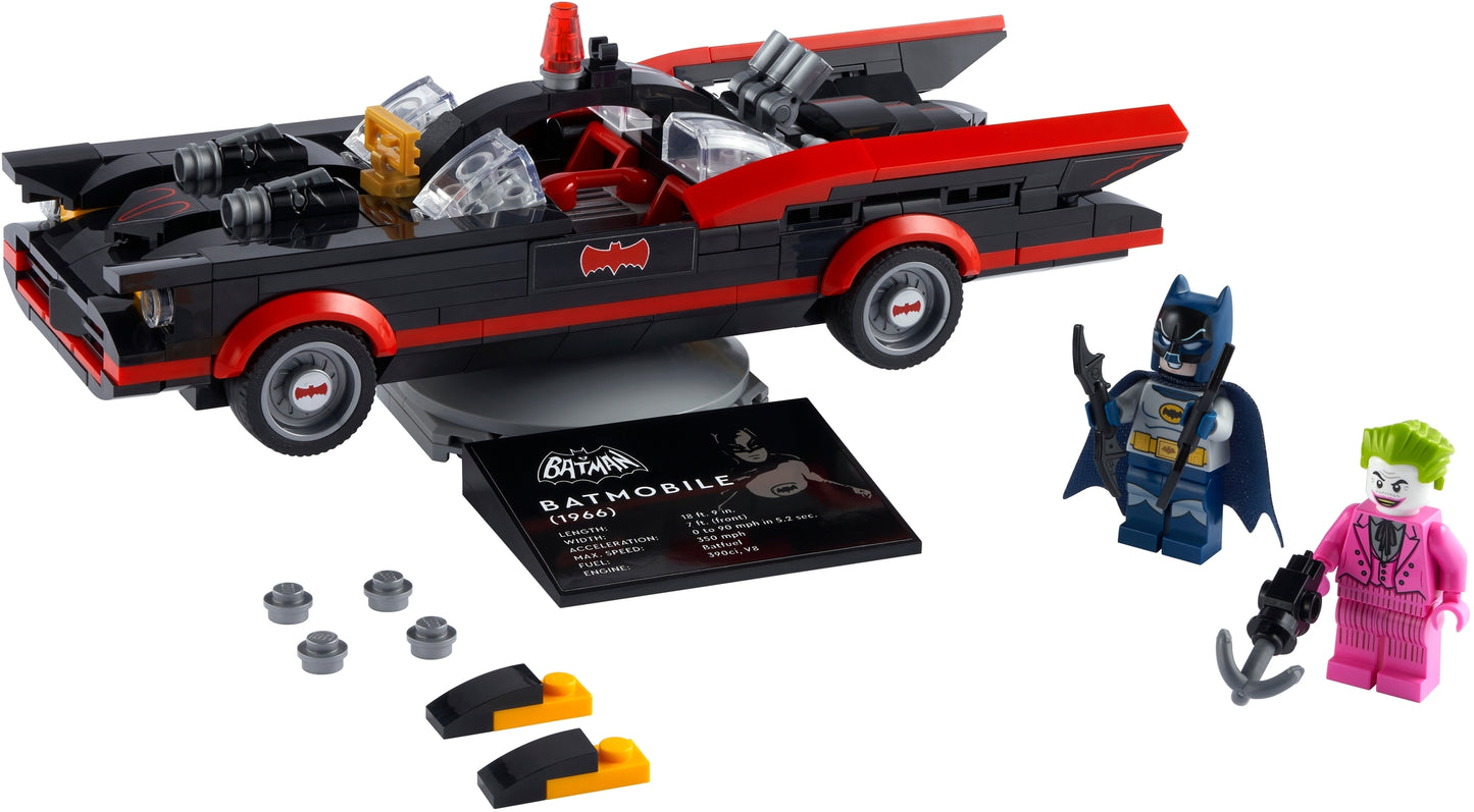 76188 LEGO DC Super Heroes - Classica Batmobile di Batman della Serie TV