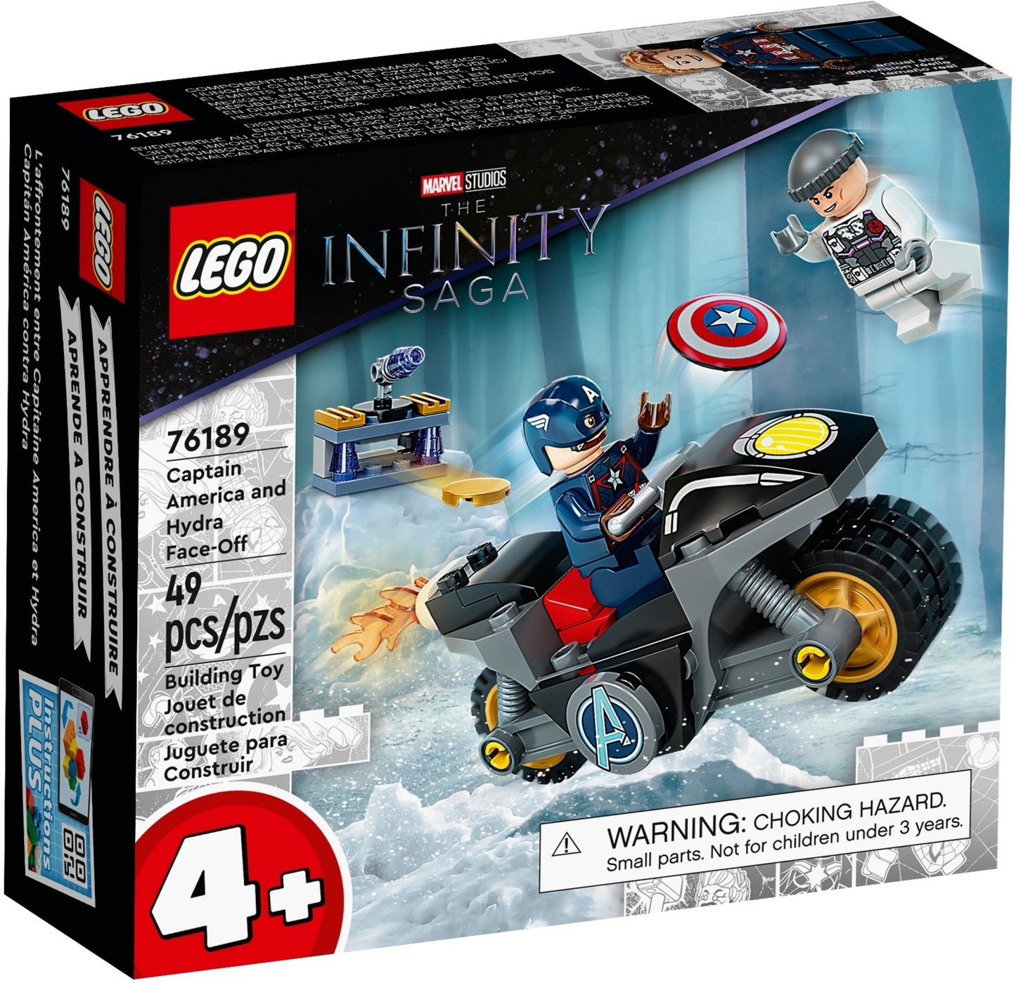 76189 LEGO Marvel Super Heroes - Scontro Tra Captain America e Hydra