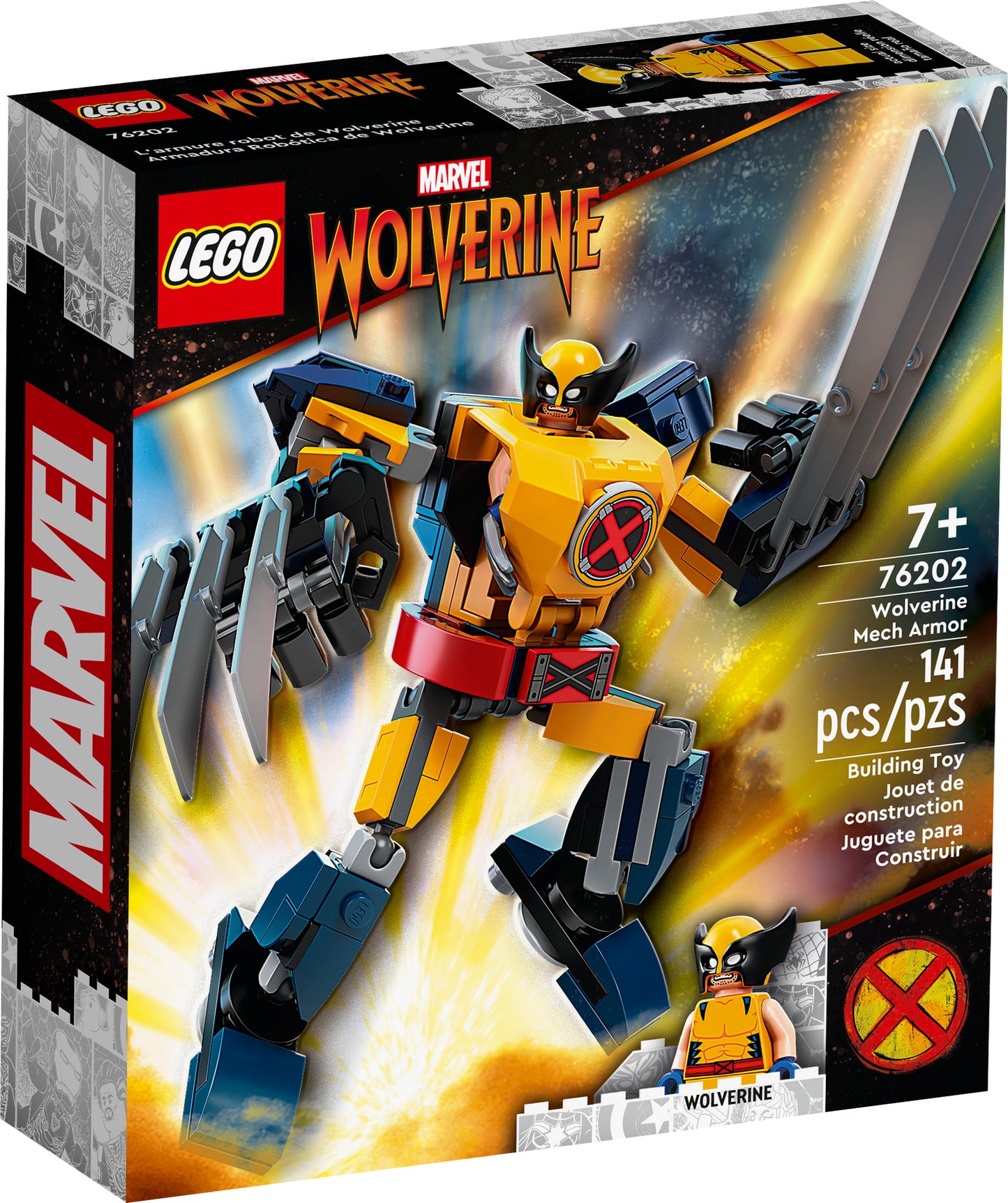 76202 LEGO Marvel Super Heroes - Armatura Mech Wolverine