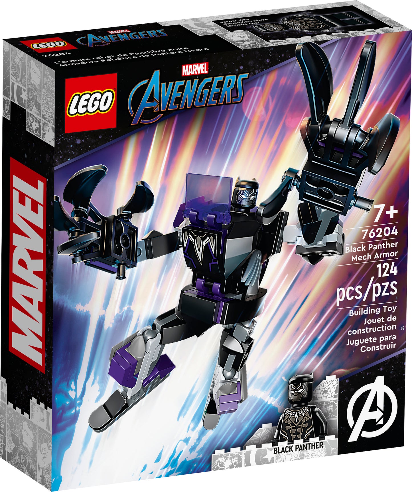 76204 LEGO Marvel Super Heroes - Armatura Mech Black Panther