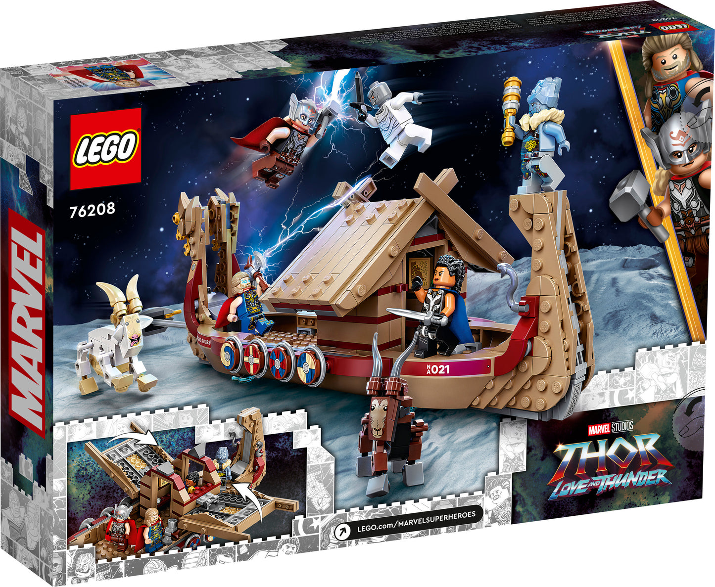 76208 LEGO Marvel Super Heroes - Drakkar di Thor