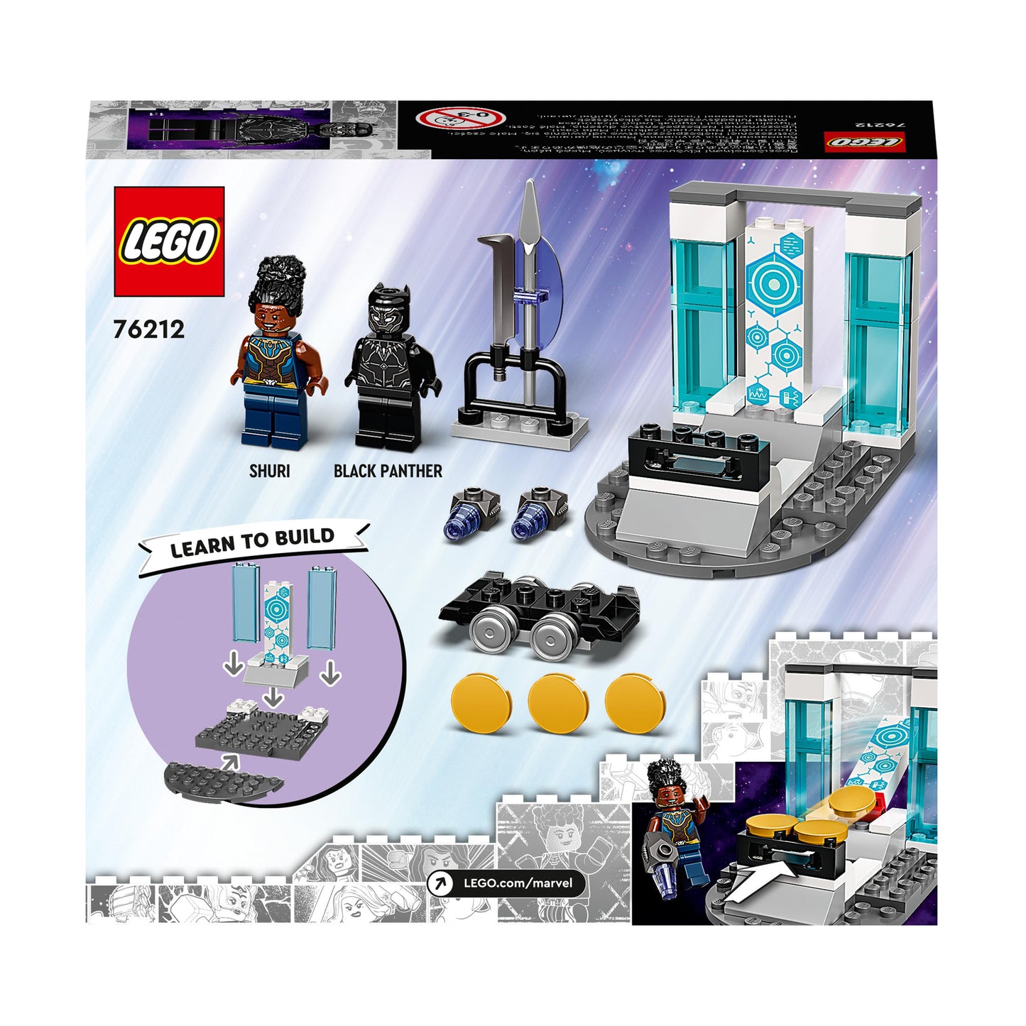 76212 LEGO Marvel Super Heroes - Il Laboratorio di Shuri
