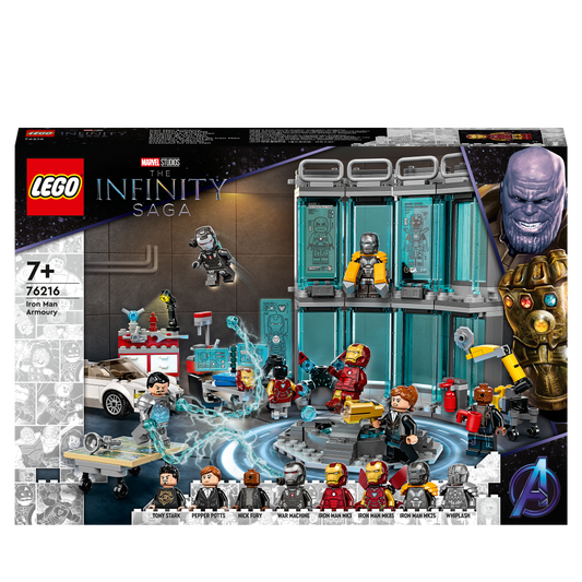 76216 LEGO Marvel Super Heroes - Armeria di Iron Man