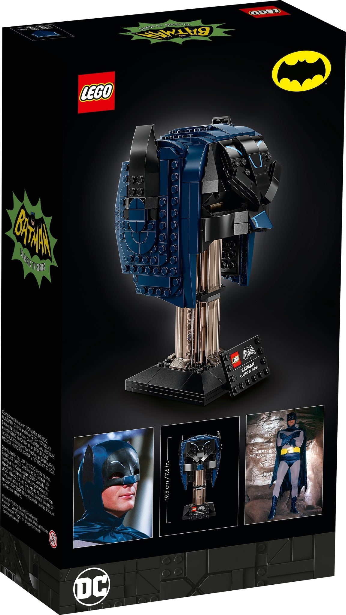 76238 LEGO DC Super Heroes - Serie TV Batman™ Classic - Cappuccio di Batman™