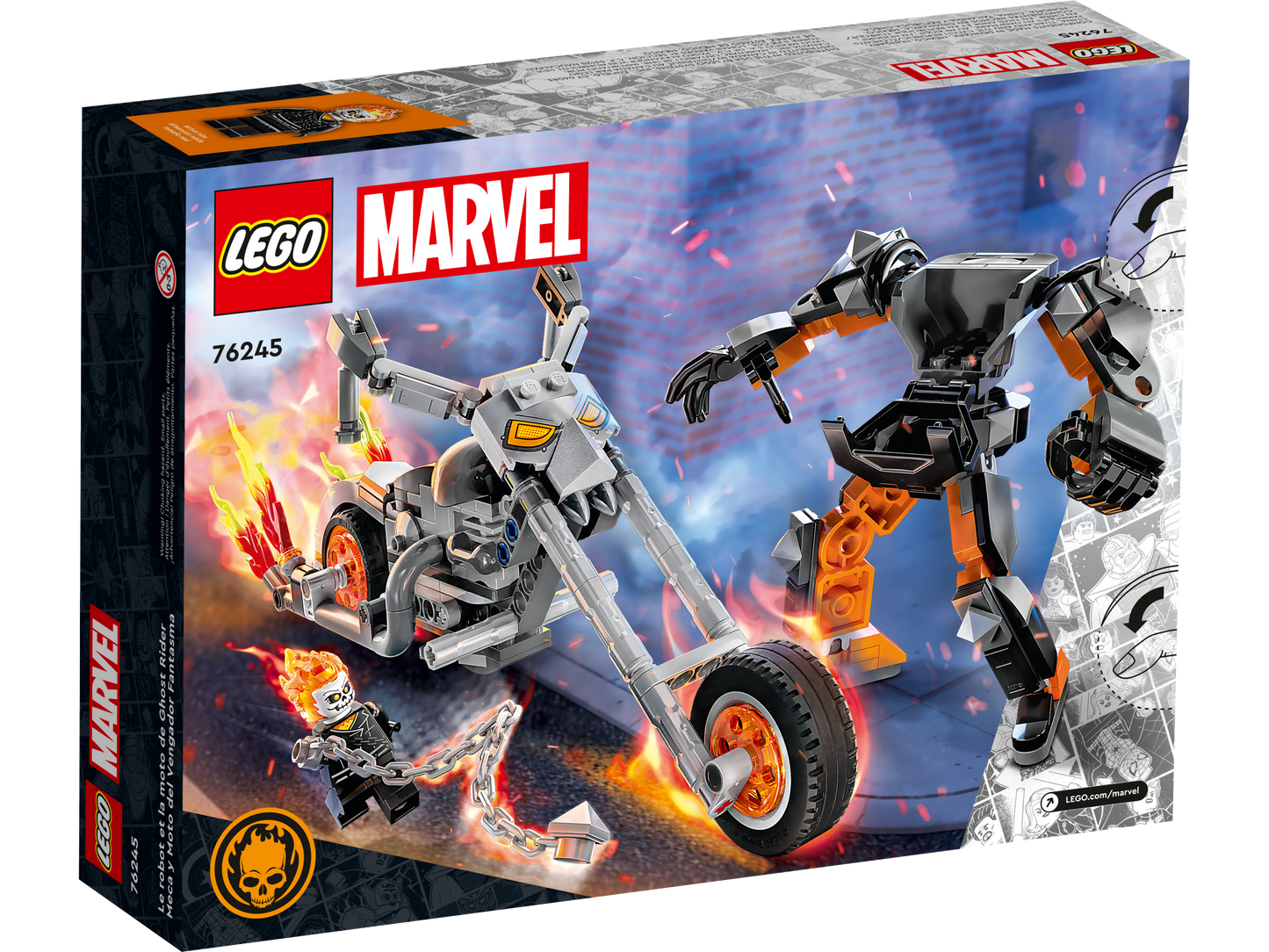 76245 LEGO Marvel Super Heroes - Mech e Moto di Ghost Rider