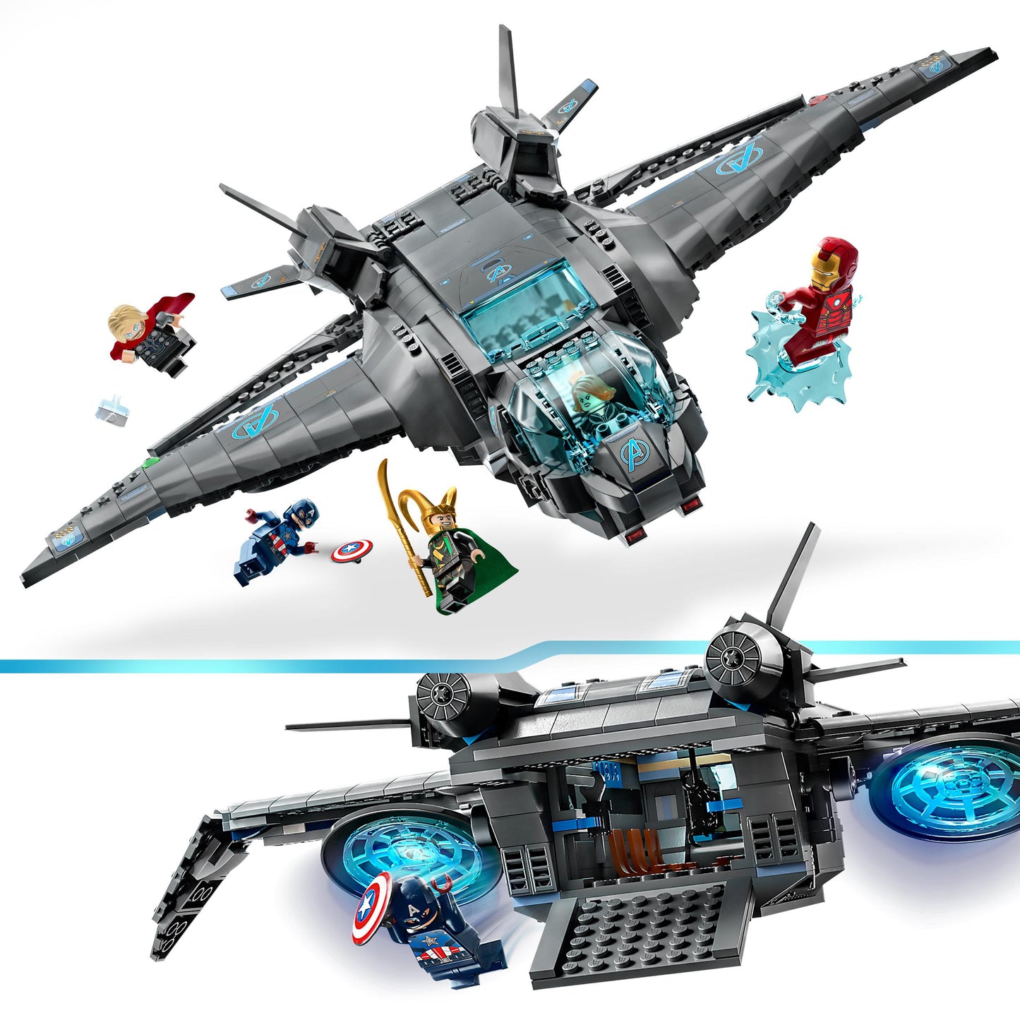 76248 LEGO Marvel Super Heroes - Il Quinjet degli Avengers