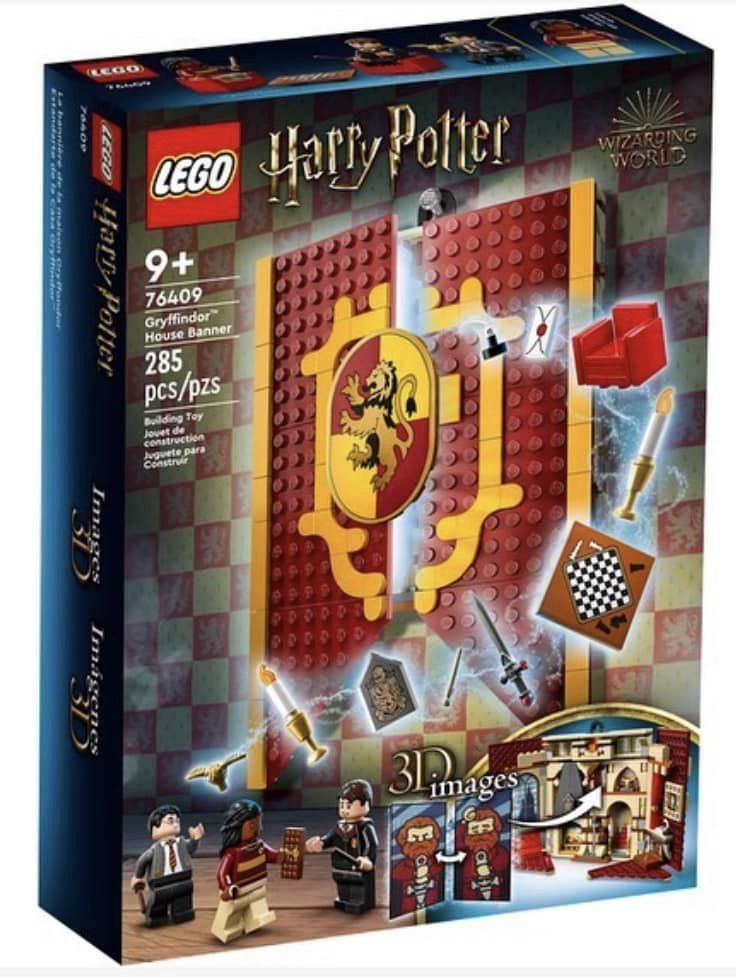 76409 LEGO Harry Potter - Stendardo della Casa Grifondoro