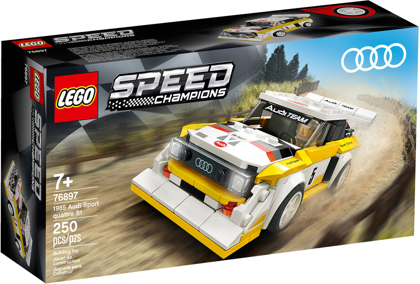 76897 LEGO Speed Champions - 1985 Audi Sport Quattro S1